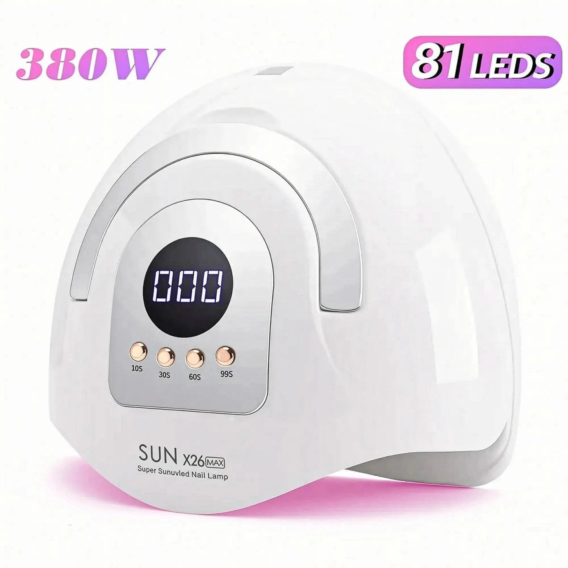 Lampe UV Ongles 380W Écran LCD - Saylana