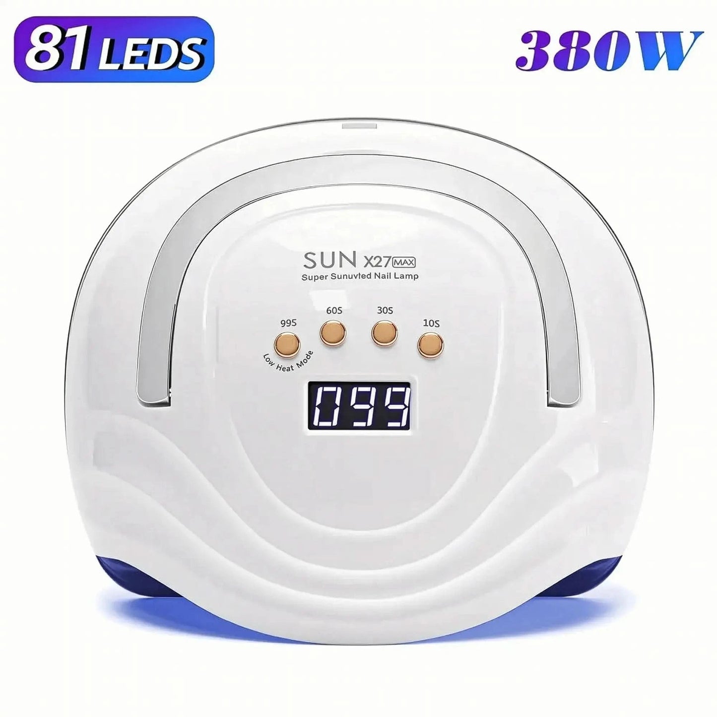Lampe UV Ongles 380W Écran LCD - Saylana