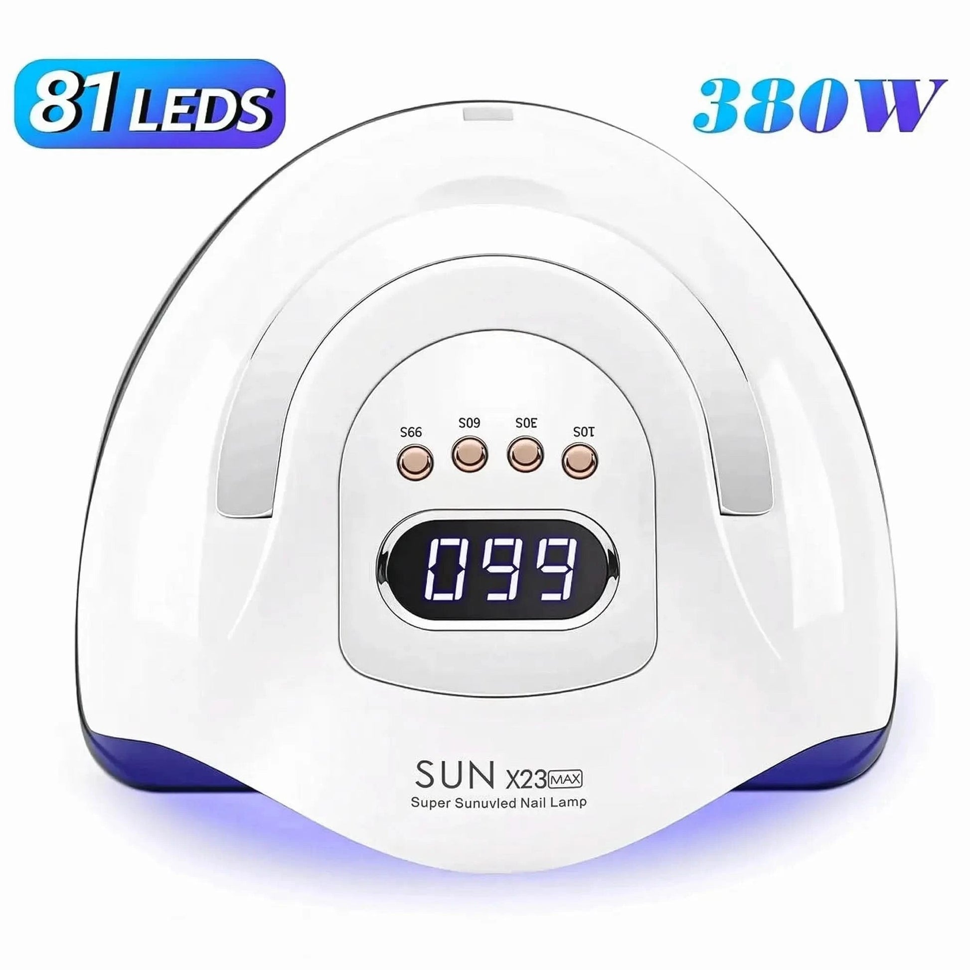 Lampe UV Ongles 380W Écran LCD - Saylana