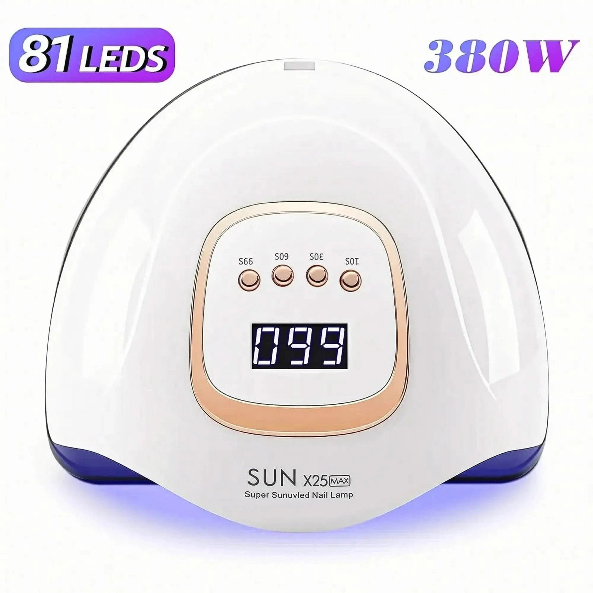 Lampe UV Ongles 380W Écran LCD - Saylana