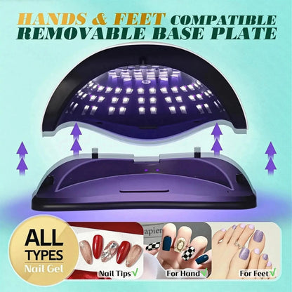 Lampe UV Ongles 380W Écran LCD - Saylana