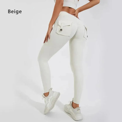 Legging Sport Femme Taille Haute Sans Couture-Saylana