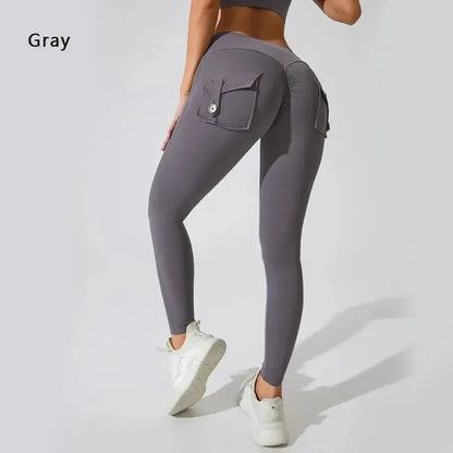 Legging Sport Femme Taille Haute Sans Couture-Saylana