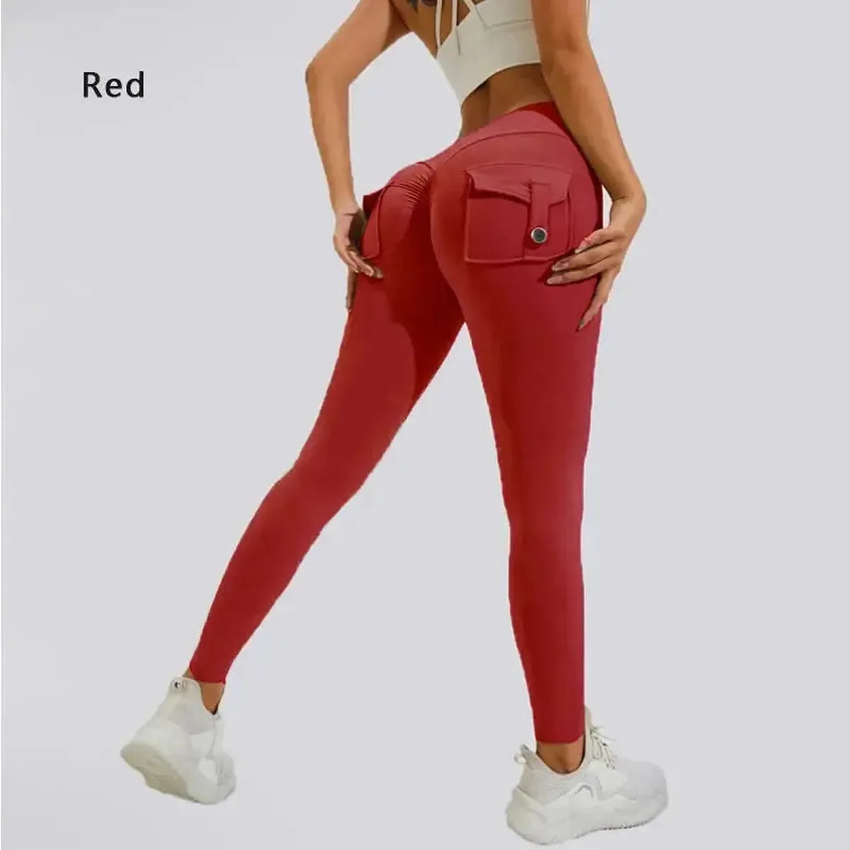 Legging Sport Femme Taille Haute Sans Couture-Saylana