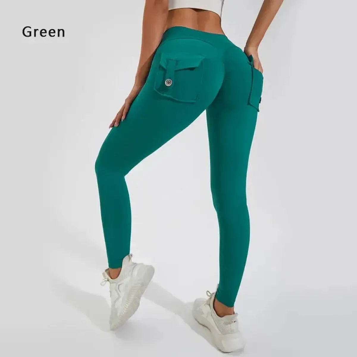 Legging Sport Femme Taille Haute Sans Couture-Saylana