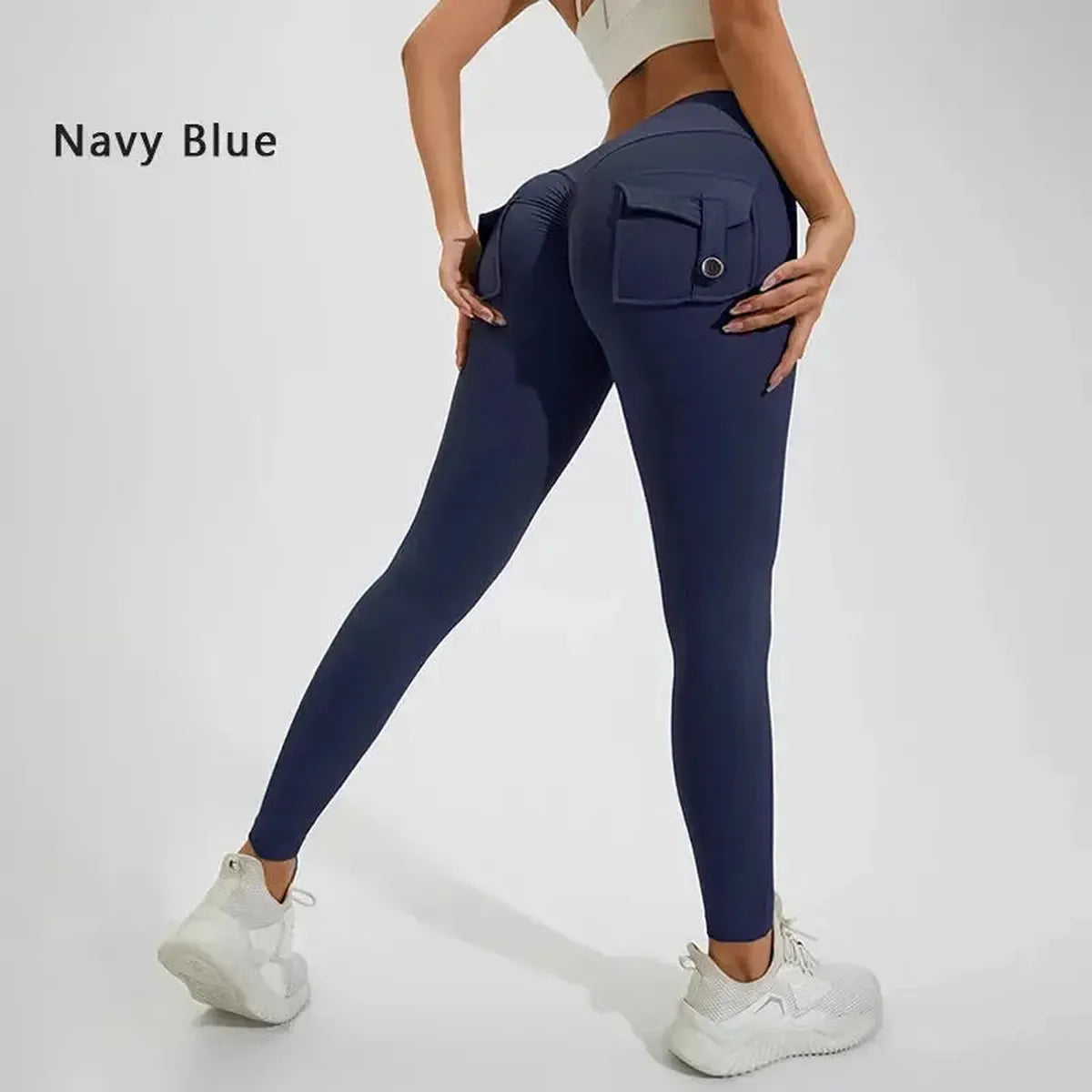Legging Sport Femme Taille Haute Sans Couture-Saylana