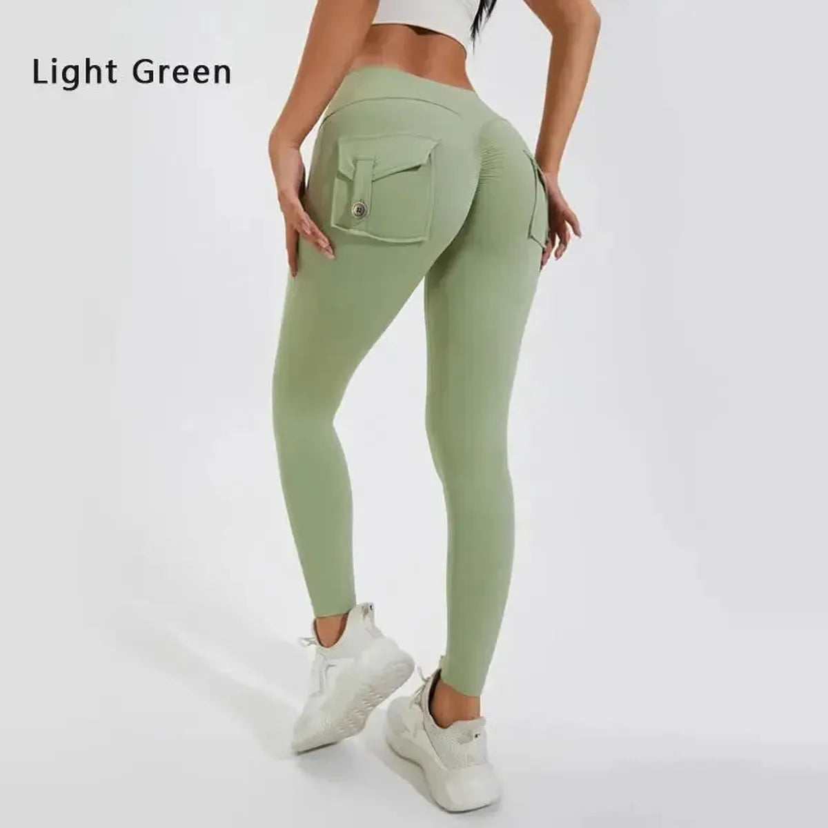 Legging Sport Femme Taille Haute Sans Couture-Saylana
