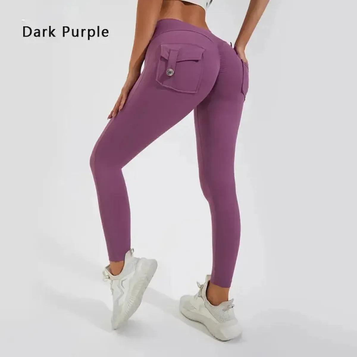 Legging Sport Femme Taille Haute Sans Couture-Saylana