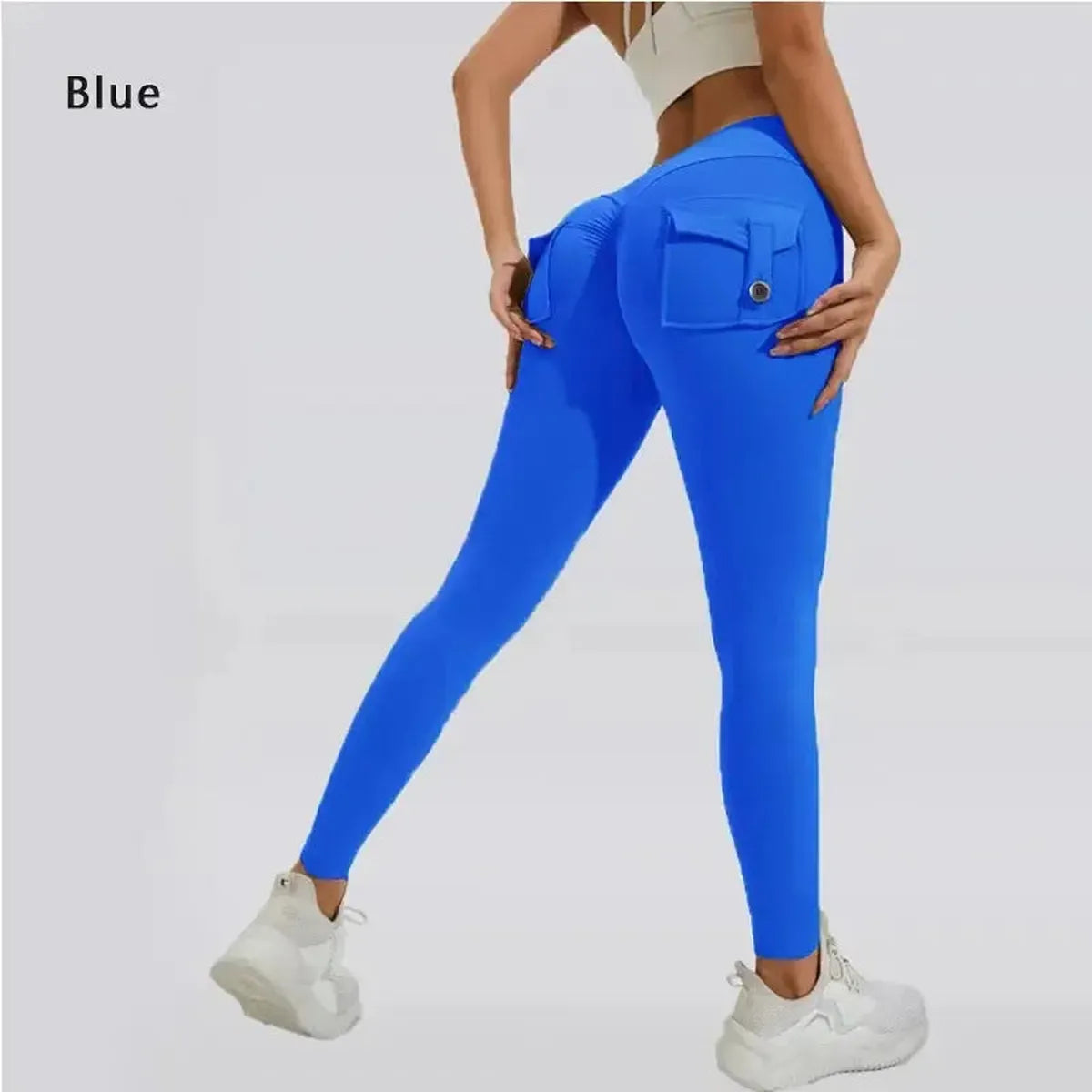 Legging Sport Femme Taille Haute Sans Couture-Saylana