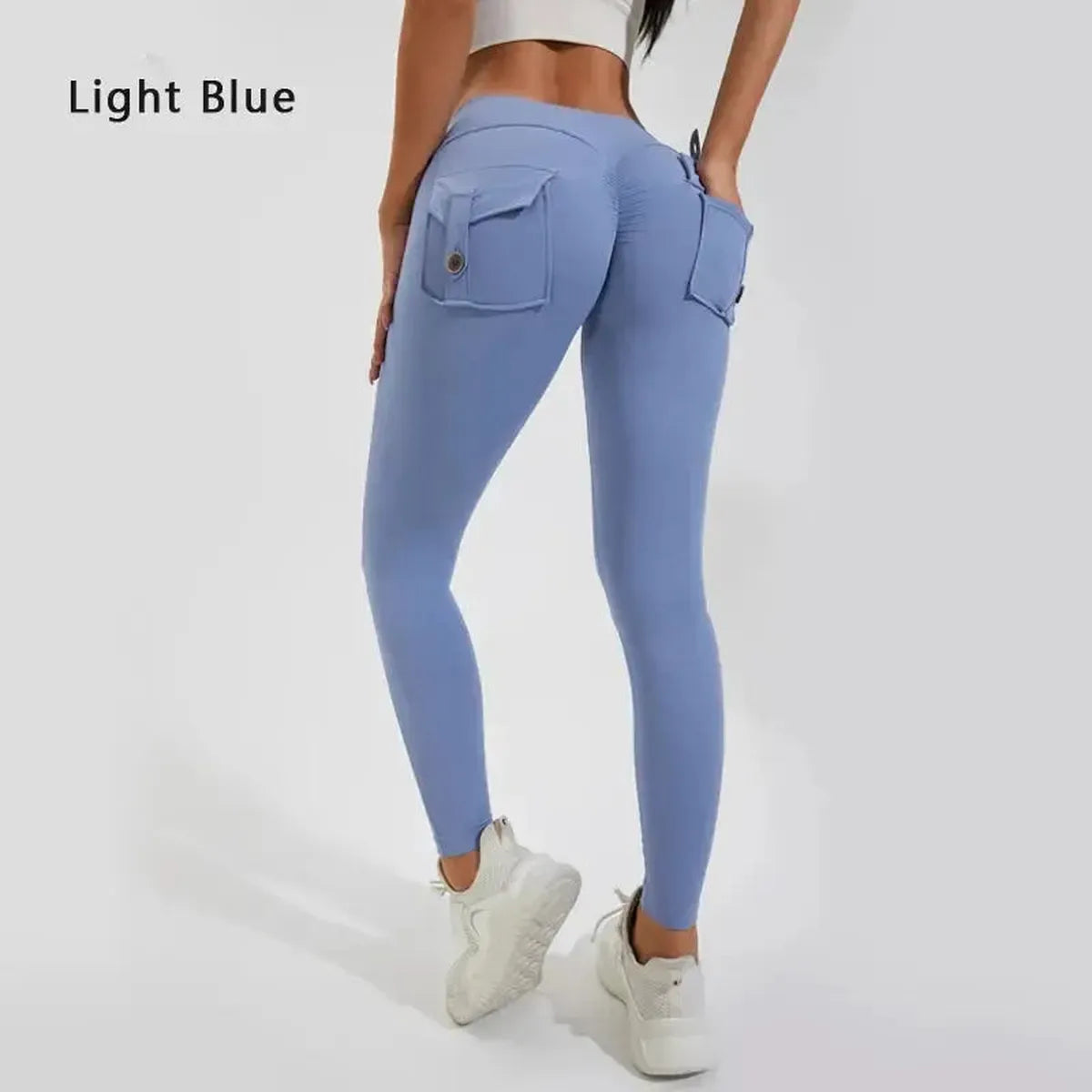 Legging Sport Femme Taille Haute Sans Couture-Saylana