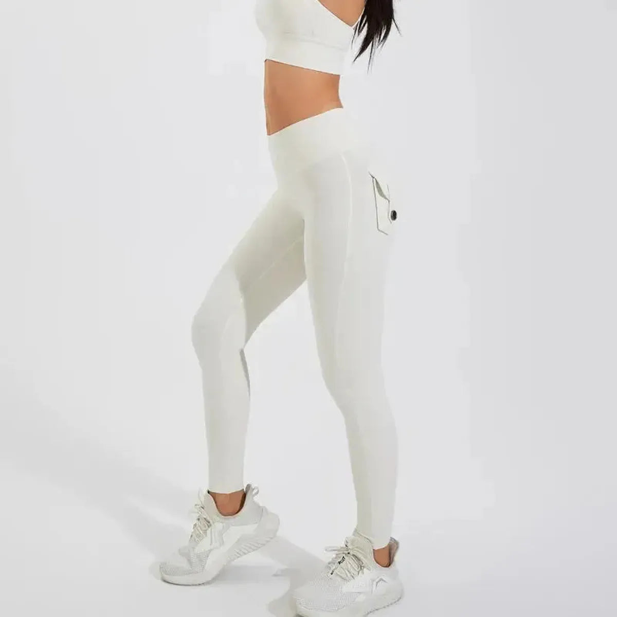 Legging Sport Femme Taille Haute Sans Couture-Saylana
