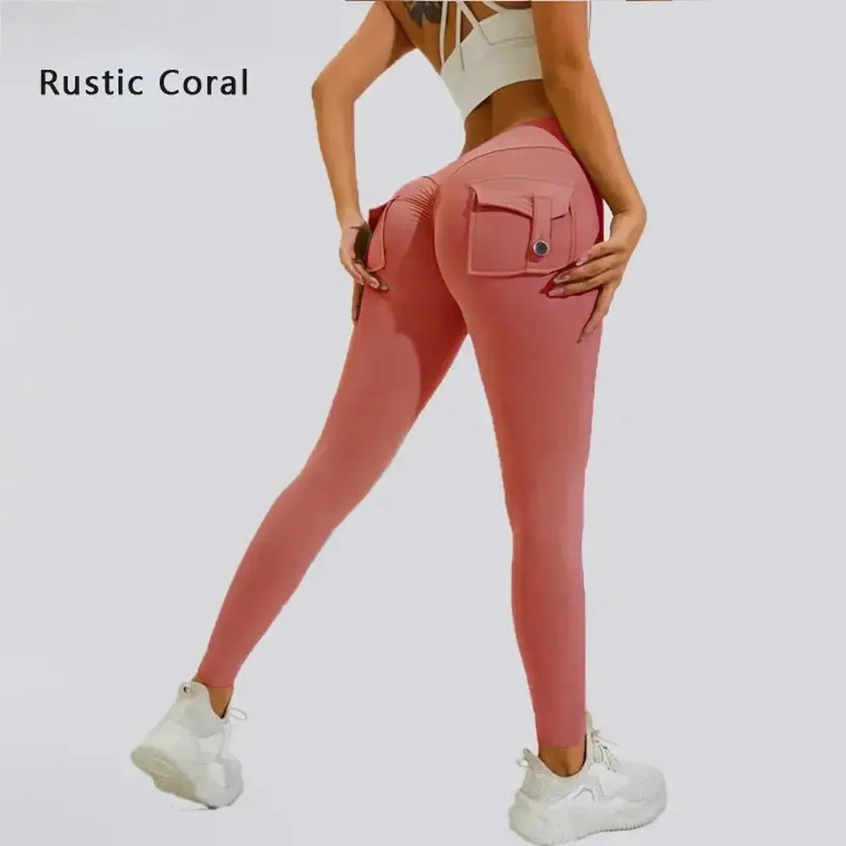 Legging Sport Femme Taille Haute Sans Couture-Saylana