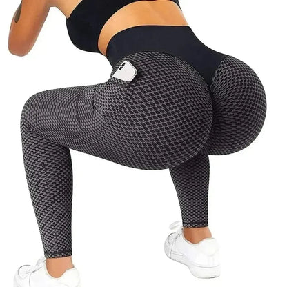 Legging Sport Taille Haute avec Poches-Saylana