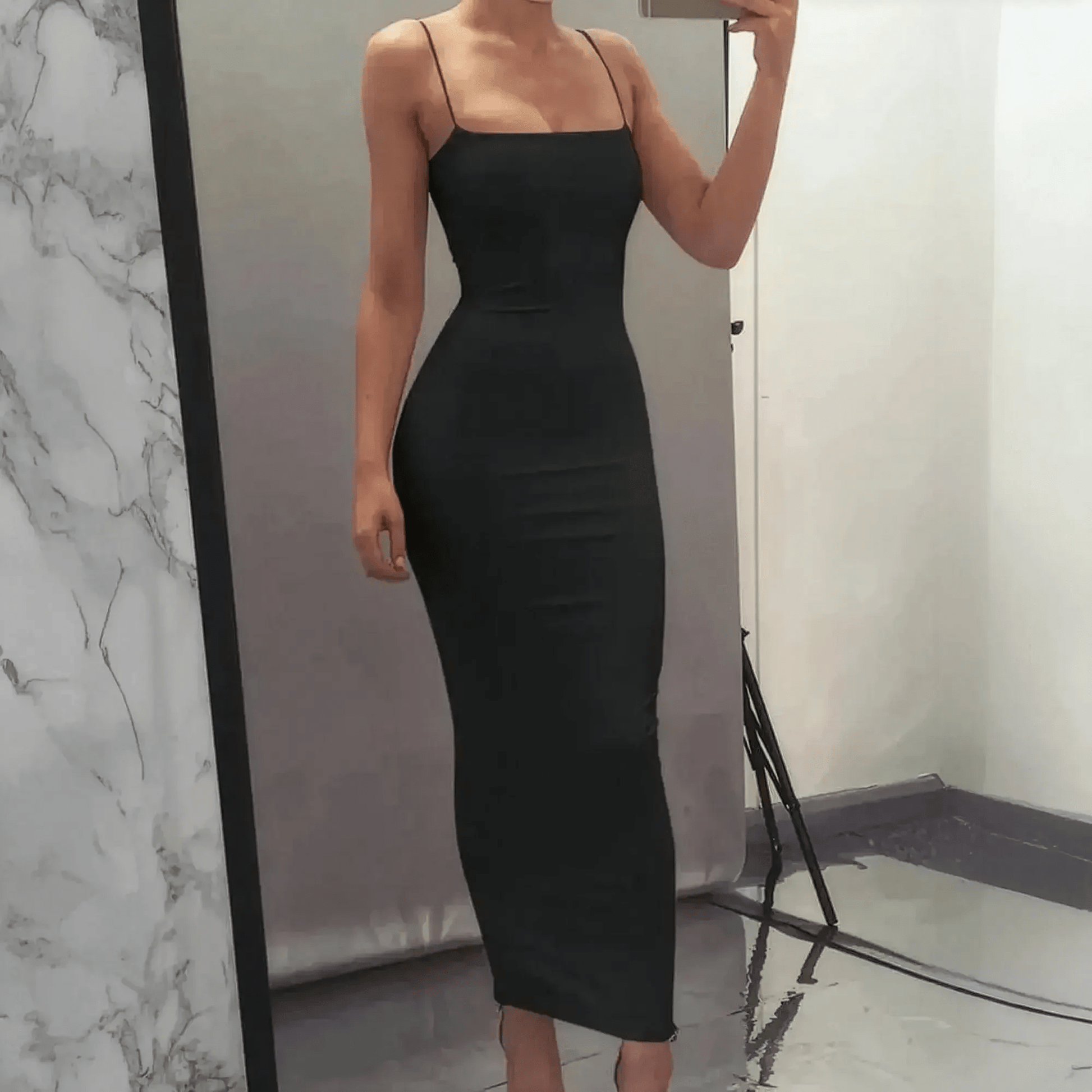 Longue Élastique Dos Nu - Saylana