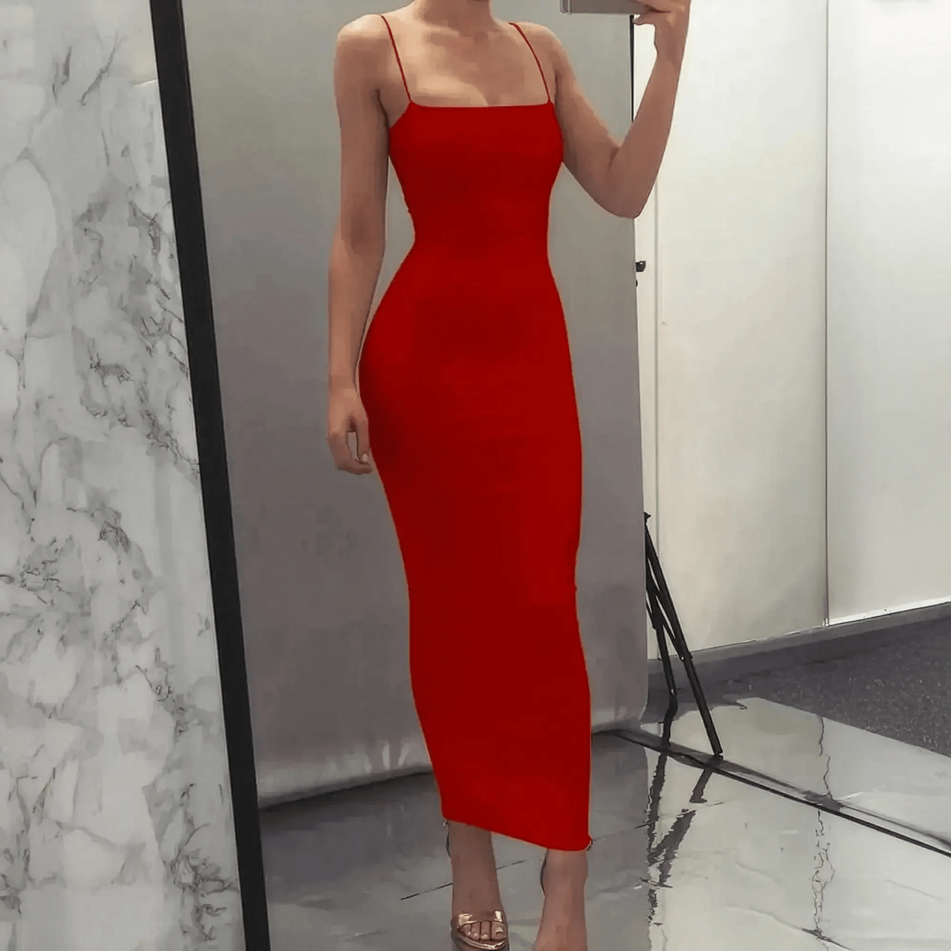 Longue Élastique Dos Nu - Saylana