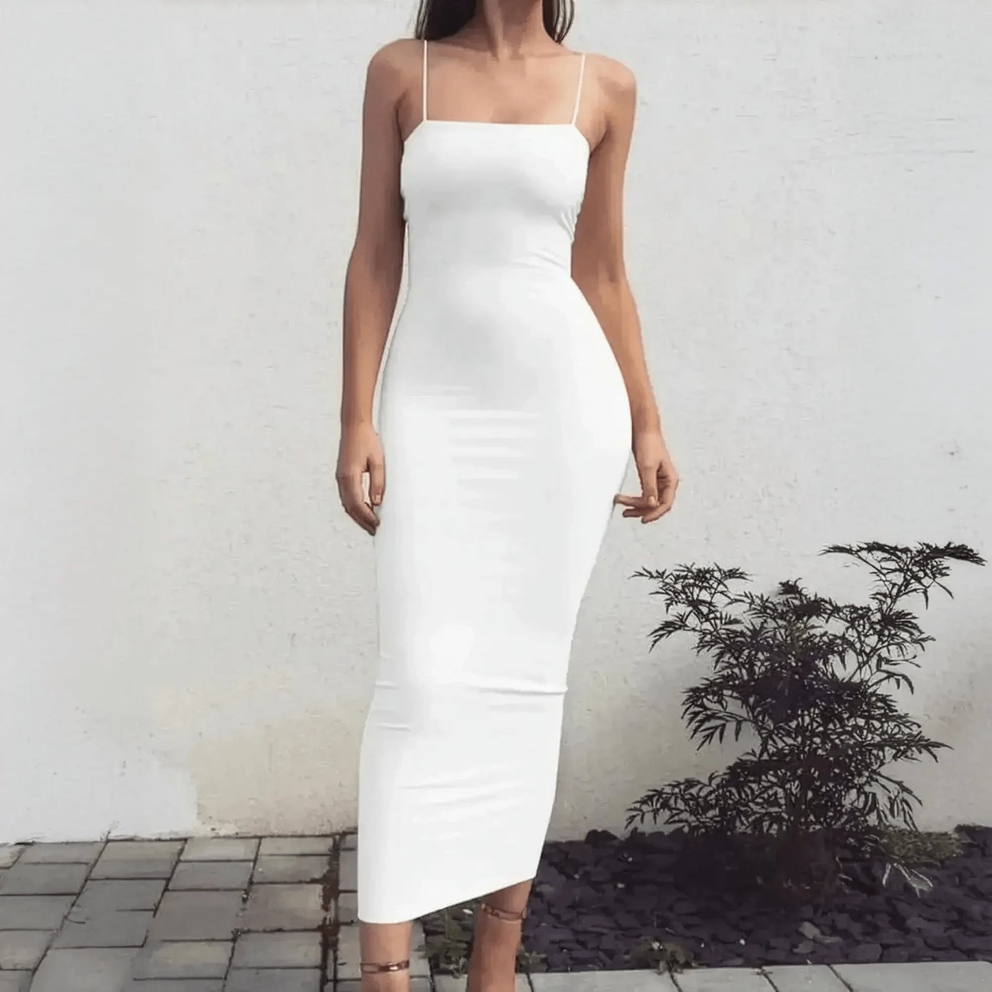 Longue Élastique Dos Nu - Saylana