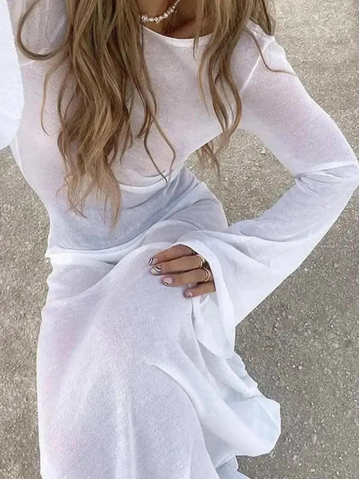 Longue Transparente Chic-Saylana