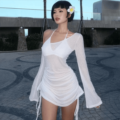 Look Club Sexy - Fronces & Lien Réglable - Saylana