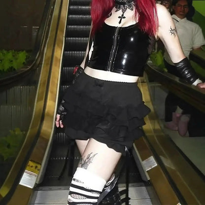 Look fairycore grunge taille haute affirmé - Saylana