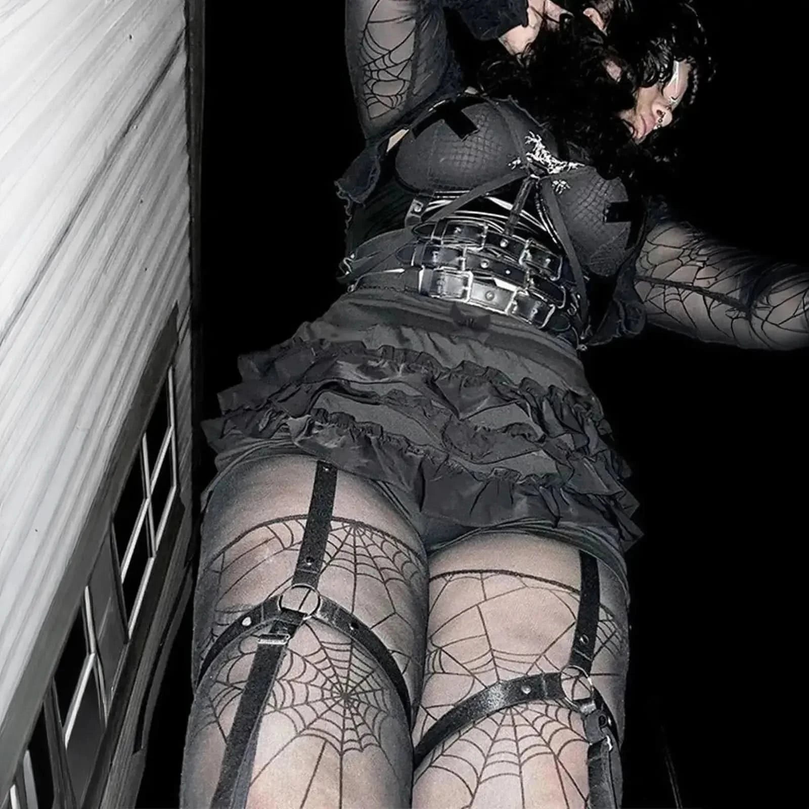 Look fairycore grunge taille haute affirmé - Saylana