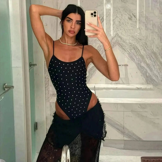 Look Plage Sexy Avec Paillettes - Saylana