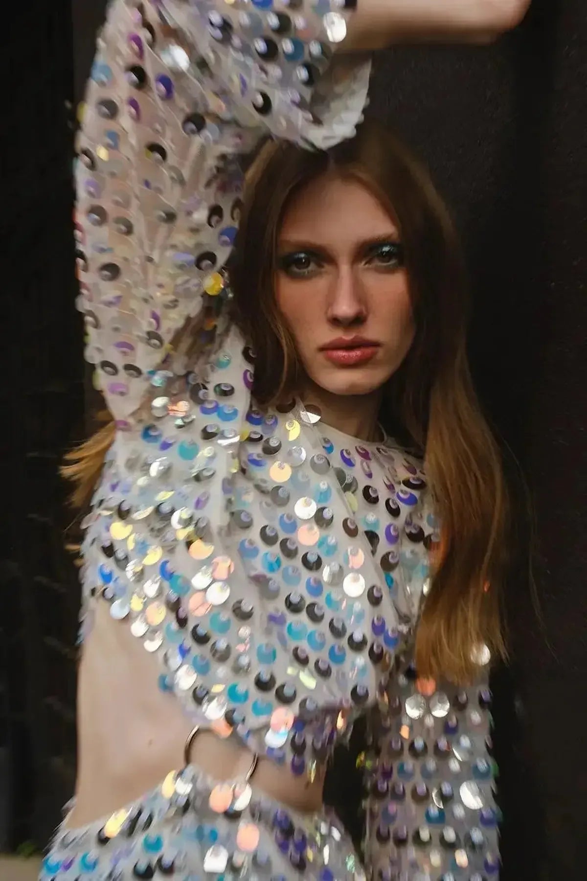 Look Soirée Glitter : Robe Slim & Sexy-Saylana