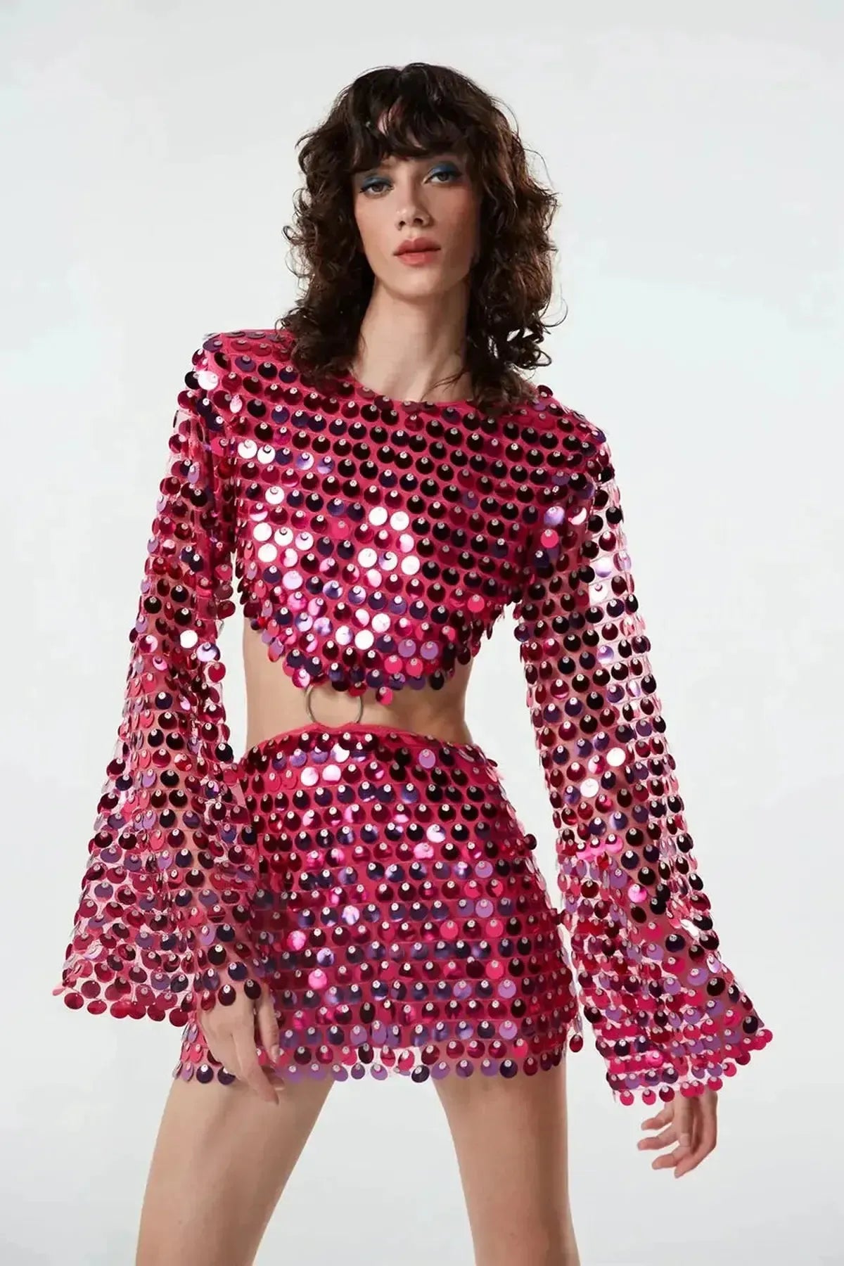 Look Soirée Glitter : Robe Slim & Sexy-Saylana