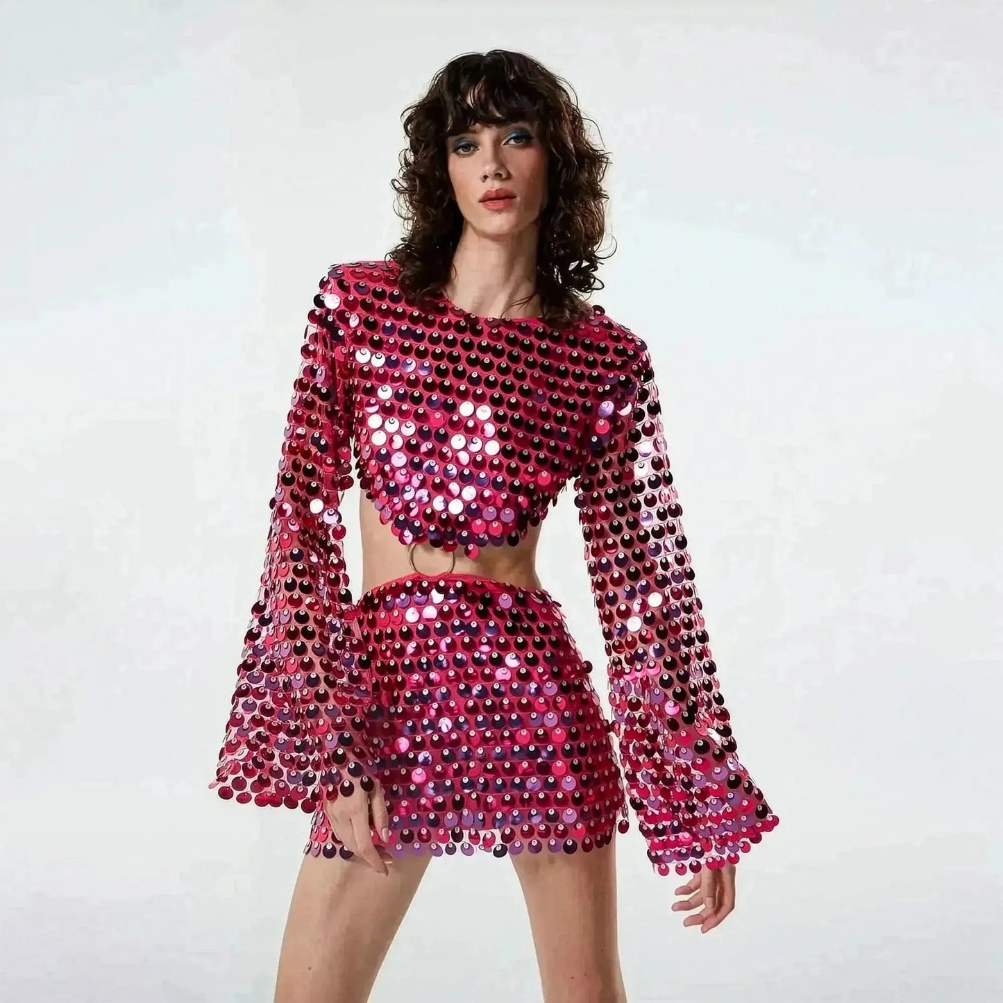 Look Soirée Glitter : Robe Slim & Sexy - Saylana