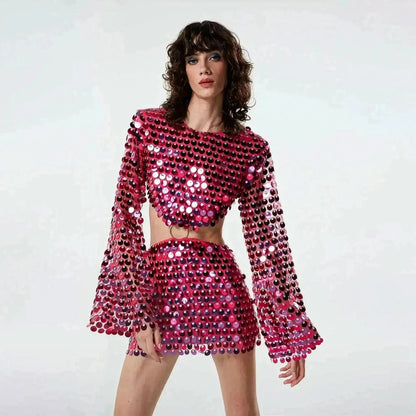 Look Soirée Glitter : Robe Slim & Sexy - Saylana