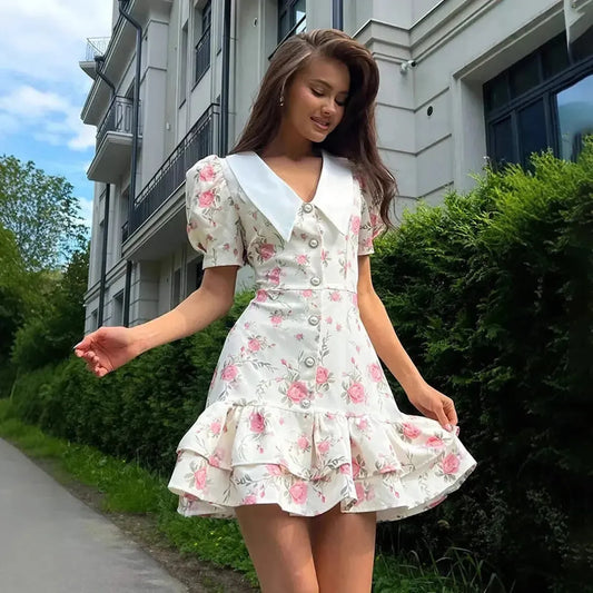Look Vacances : Taille Haute & Boutons Perle-Saylana