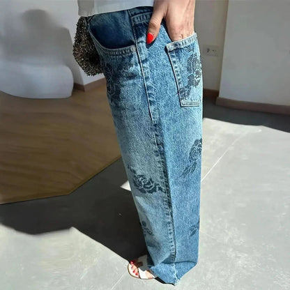 Loose à strass floraux - Saylana