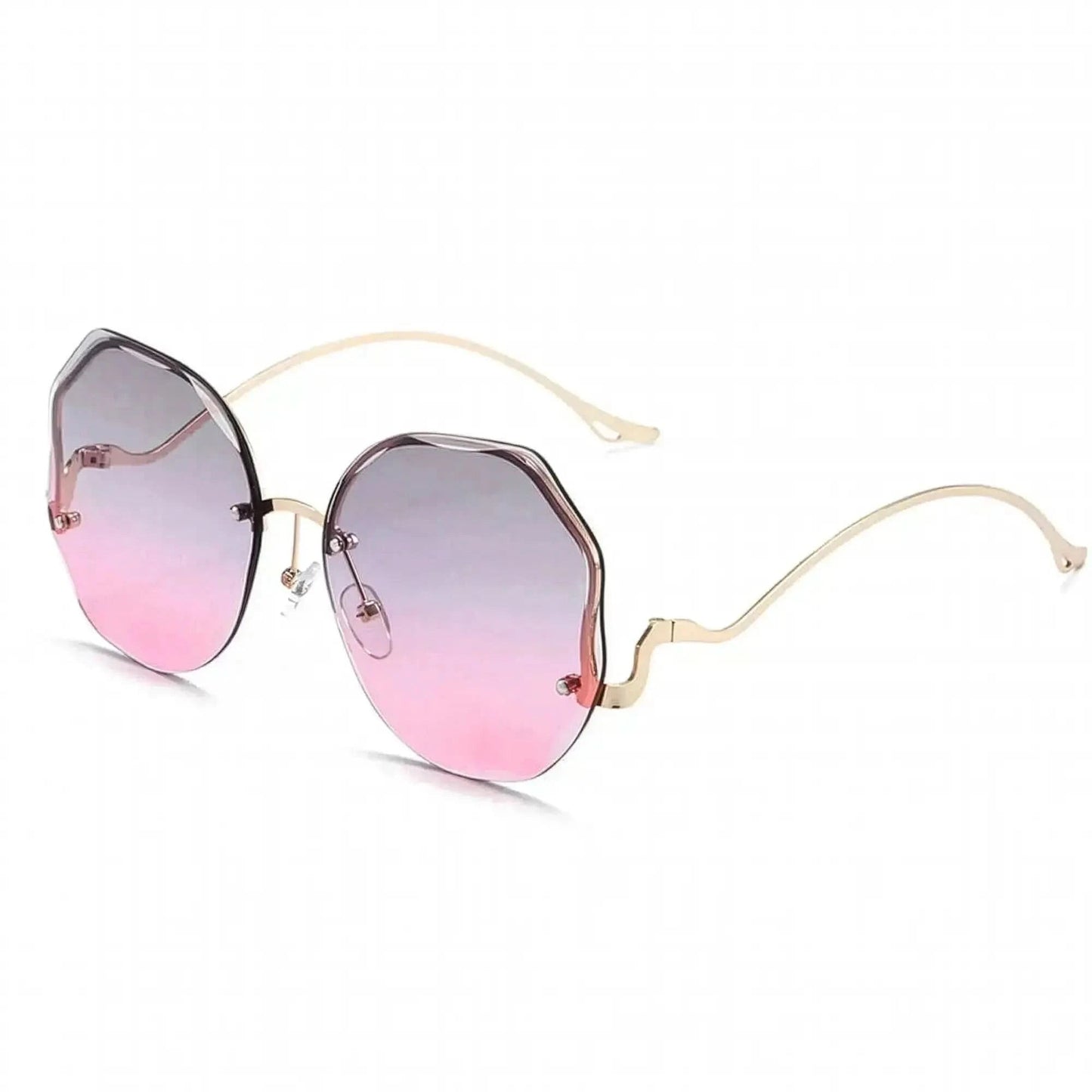 Lunettes Carrées Métal Oversize - Saylana