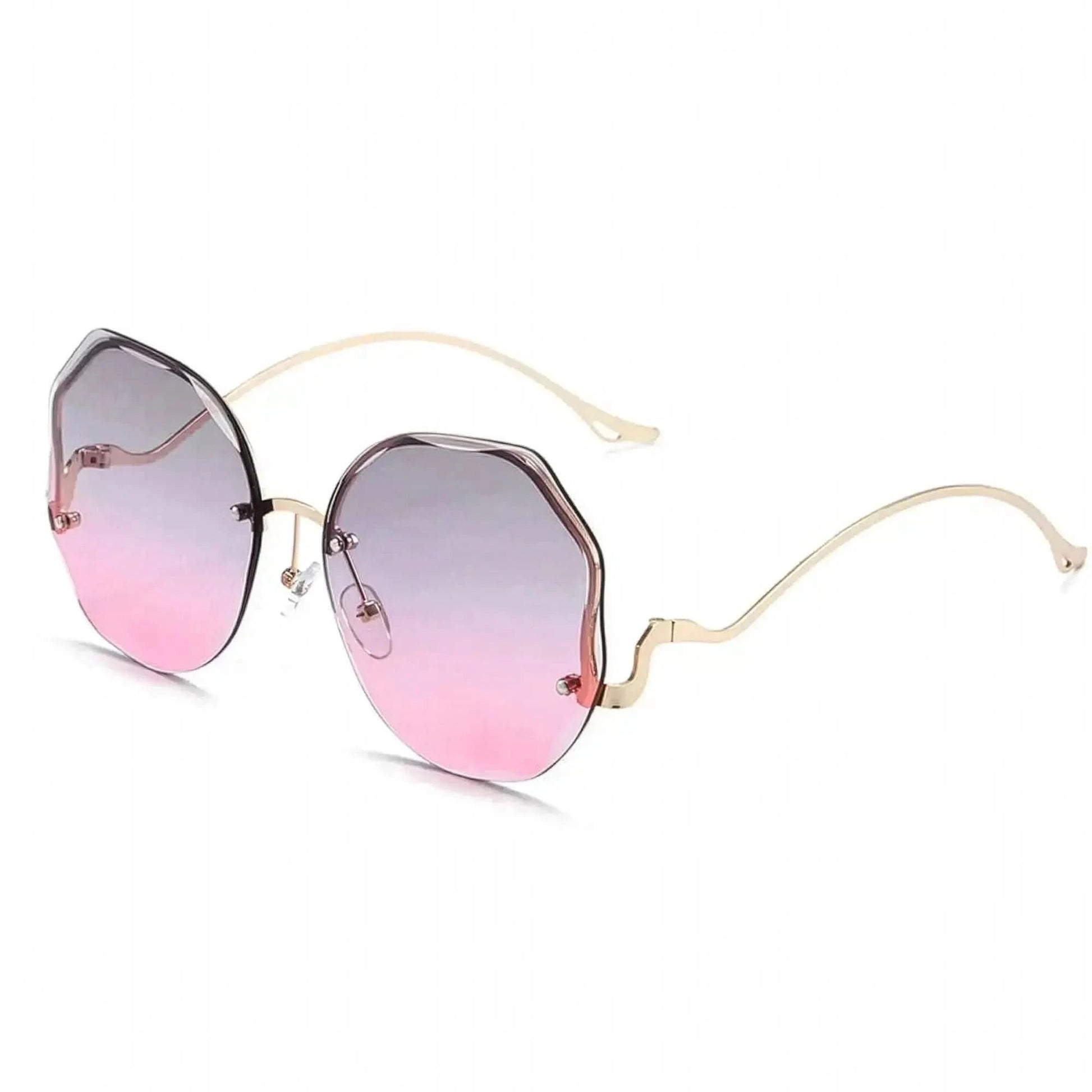 Lunettes Carrées Métal Oversize - Saylana