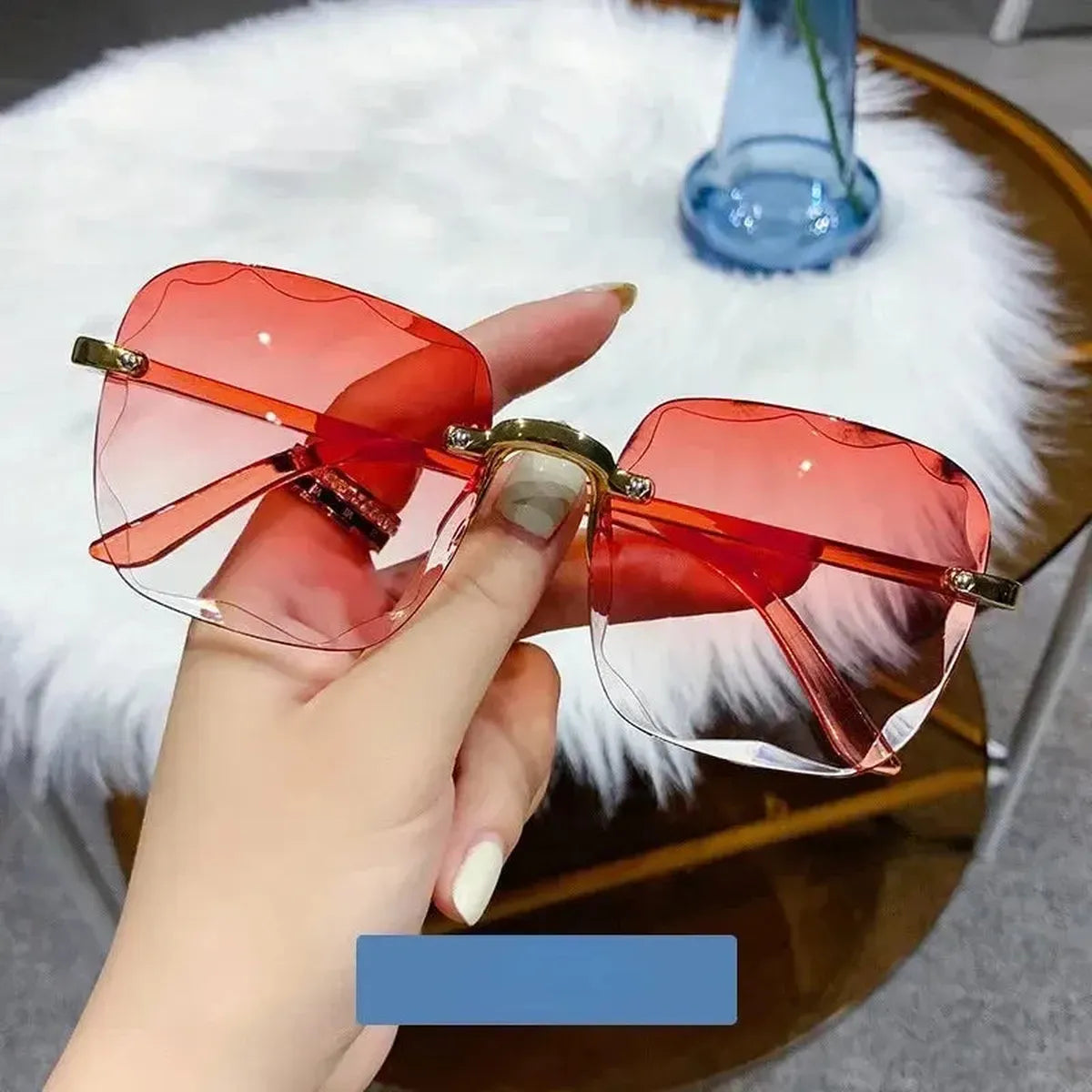 Lunettes Carrées Sans Monture-Saylana