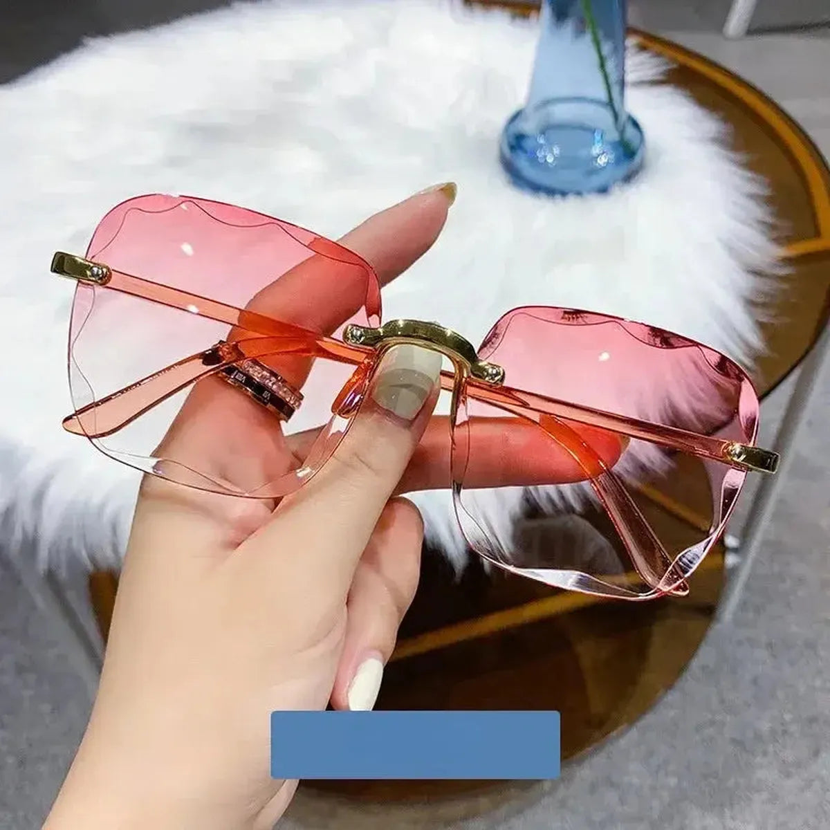Lunettes Carrées Sans Monture-Saylana