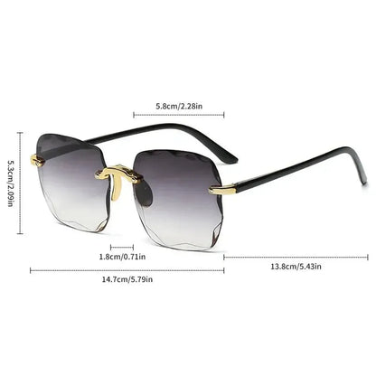 Lunettes Carrées Sans Monture-Saylana