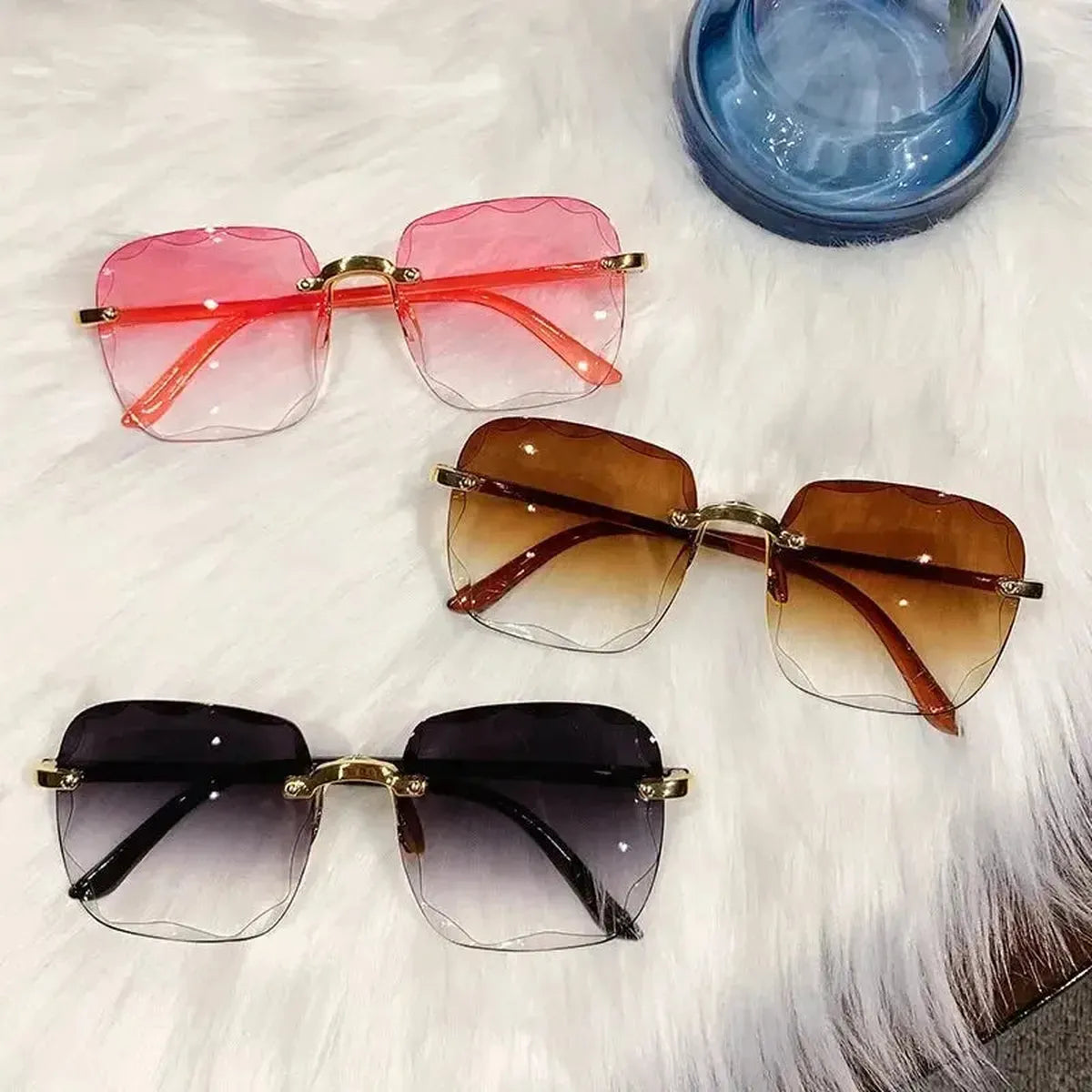 Lunettes Carrées Sans Monture-Saylana