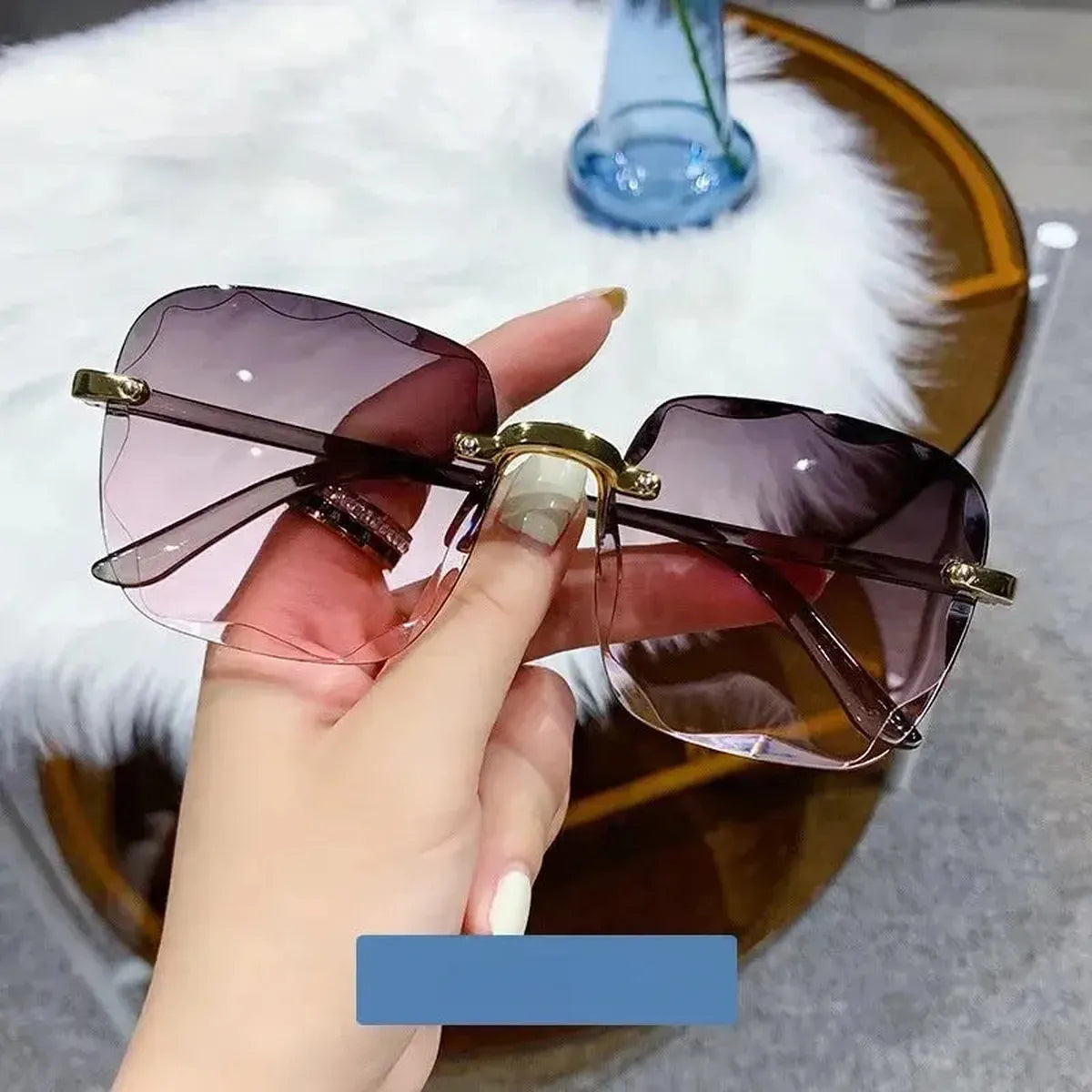 Lunettes Carrées Sans Monture-Saylana
