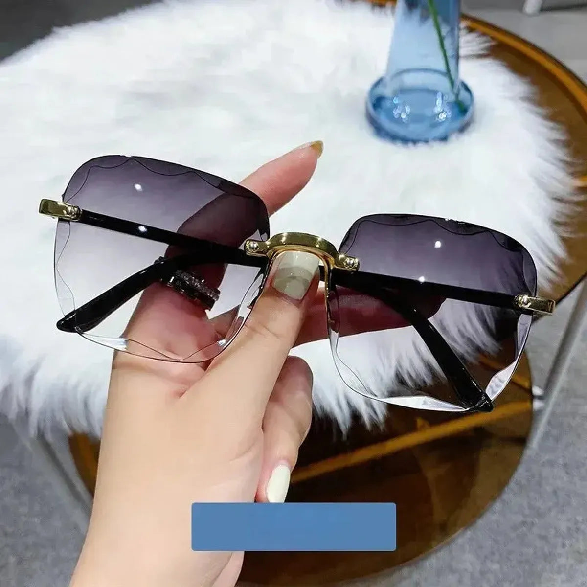 Lunettes Carrées Sans Monture-Saylana
