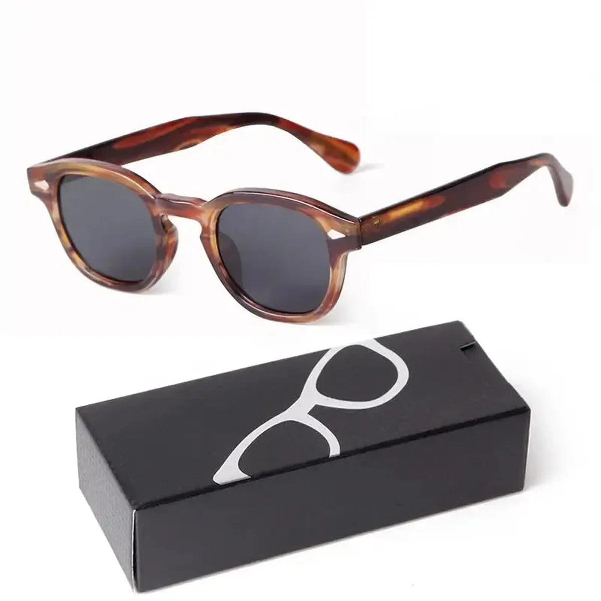 Lunettes Rétro Dégradé Bleu-Saylana