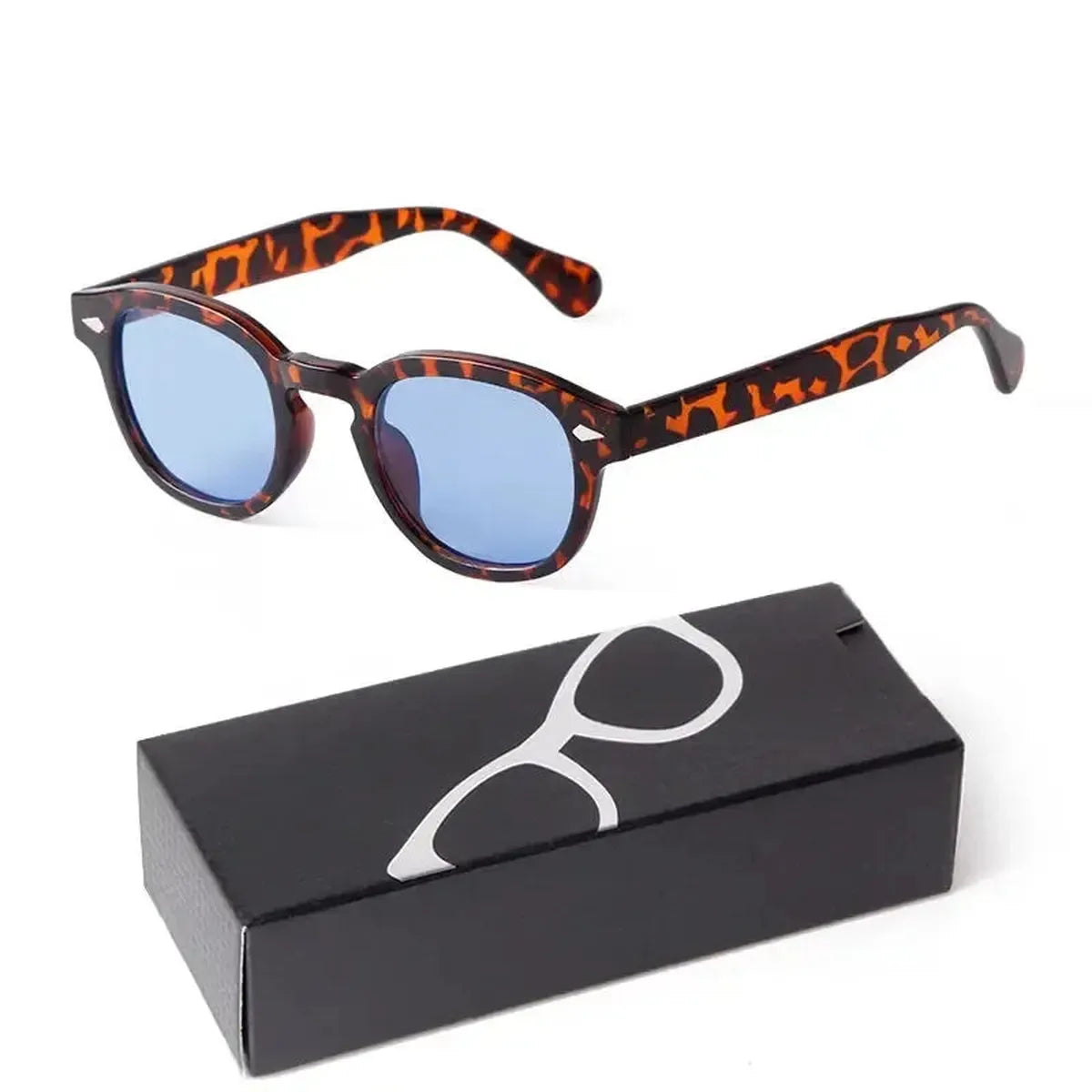Lunettes Rétro Dégradé Bleu-Saylana