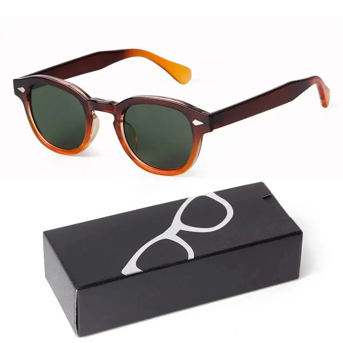 Lunettes Rétro Dégradé Bleu-Saylana