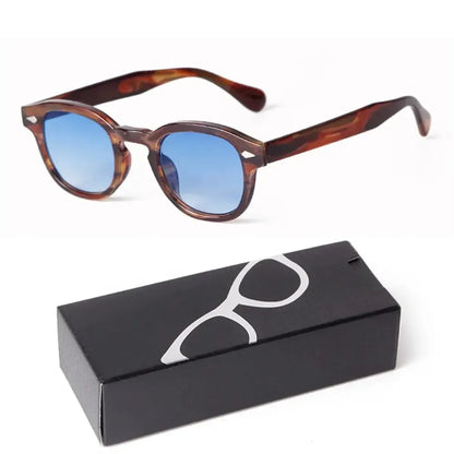 Lunettes Rétro Dégradé Bleu-Saylana