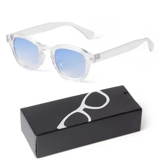 Lunettes Rétro Dégradé Bleu-Saylana