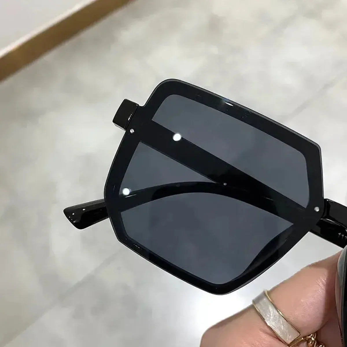 Lunettes Vintage Grand Format-Saylana