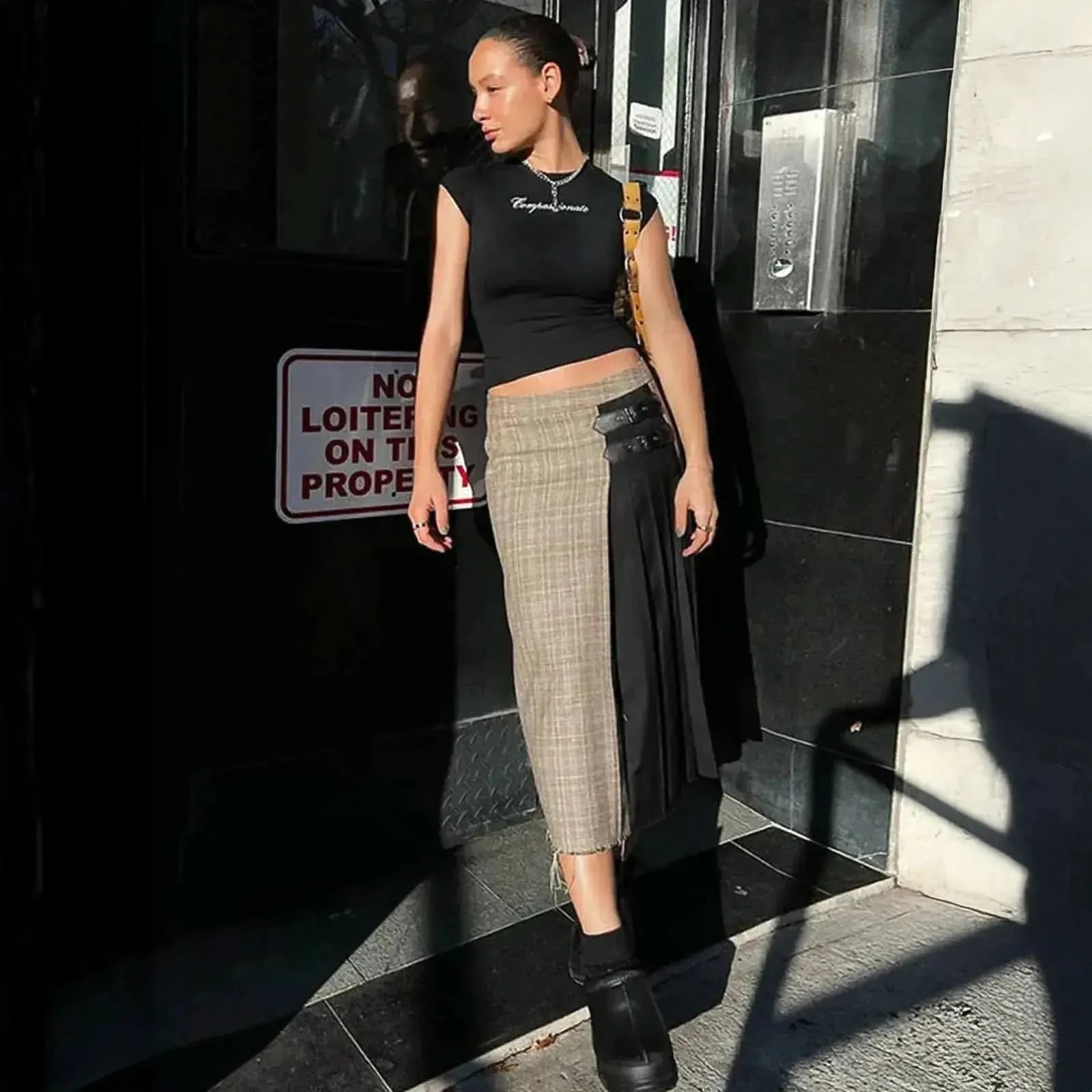 Manches courtes graphique au style urbain - Saylana