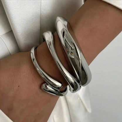 Manchette DIEZI Style Punk Métal - Saylana