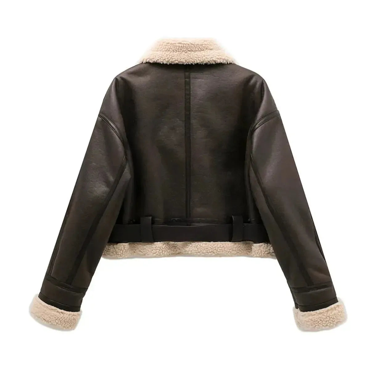 Manteau Chaud Vintage à Manches Longues-Saylana
