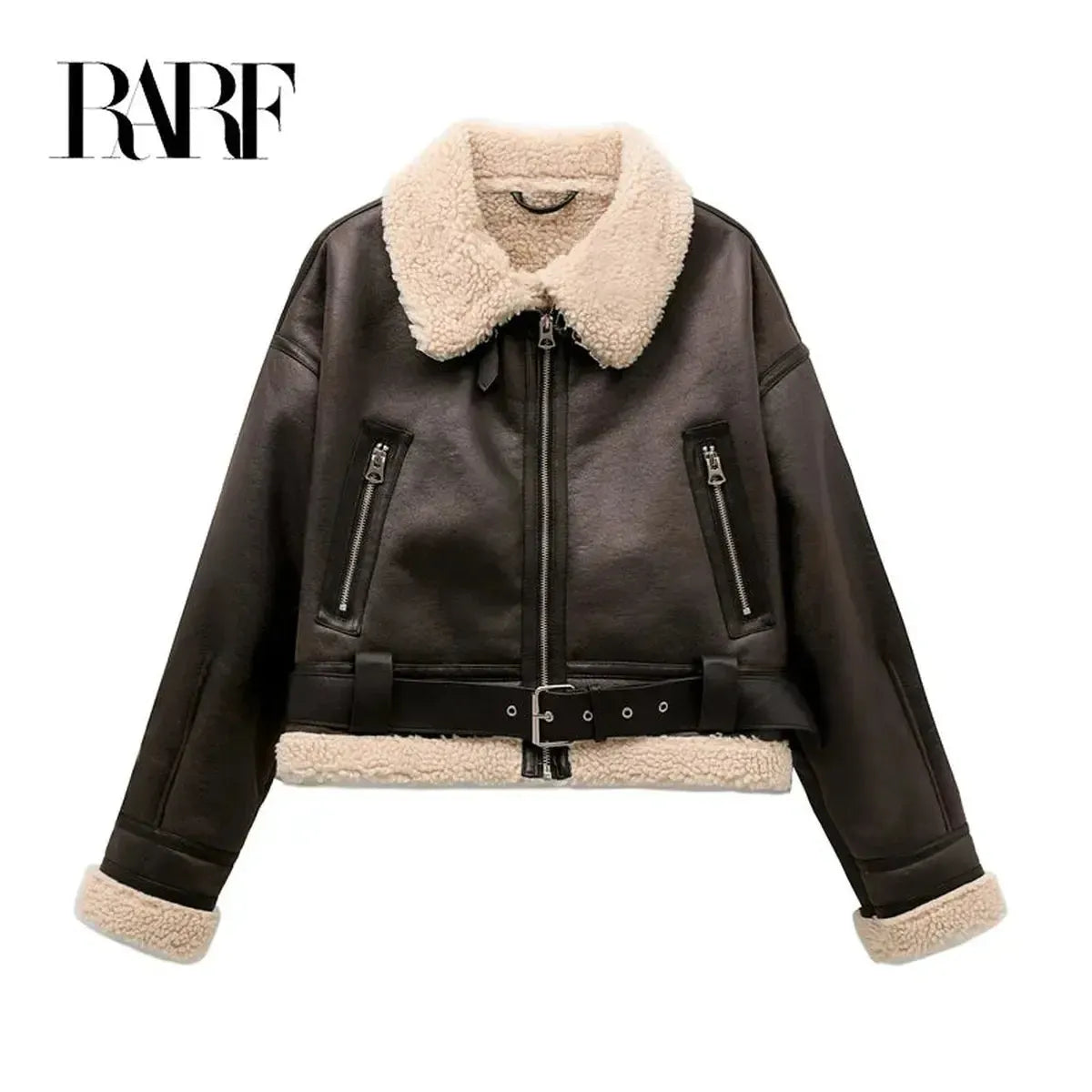 Manteau Chaud Vintage à Manches Longues-Saylana