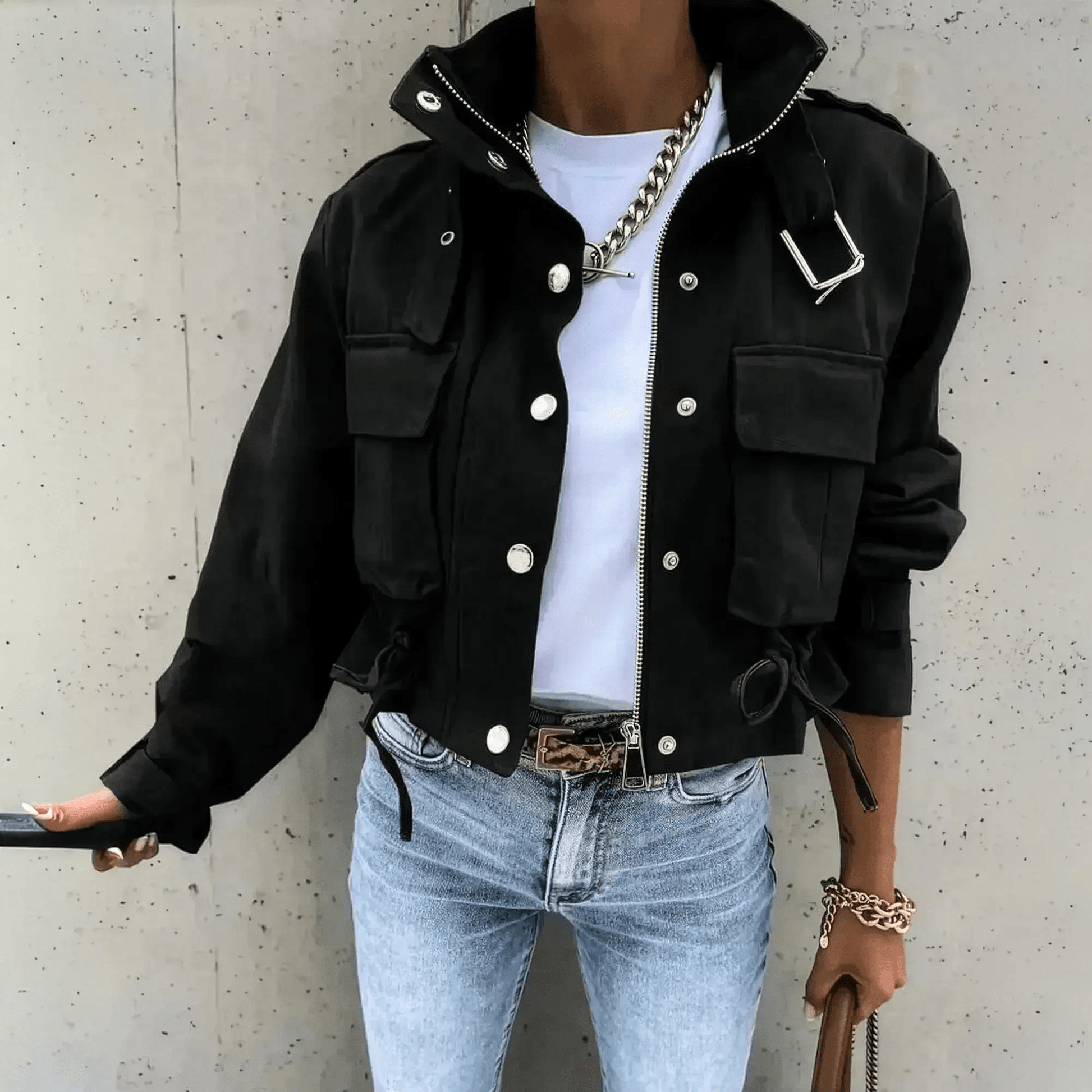 Manteau Streetwear Mi - Saison Chic - Saylana